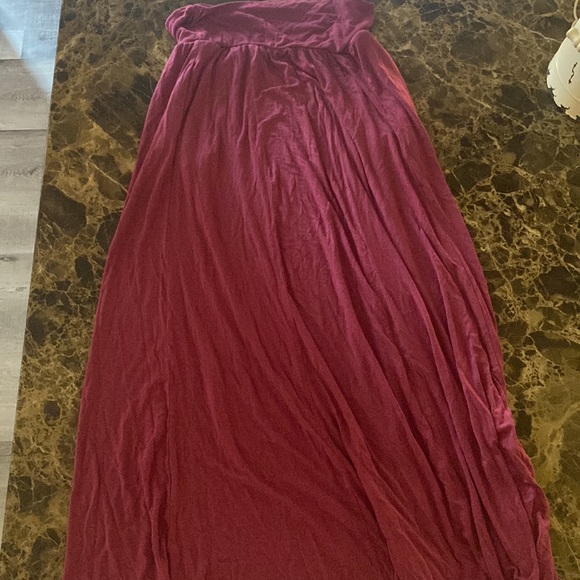 cute maxi plum skirt - Picture 2 of 2